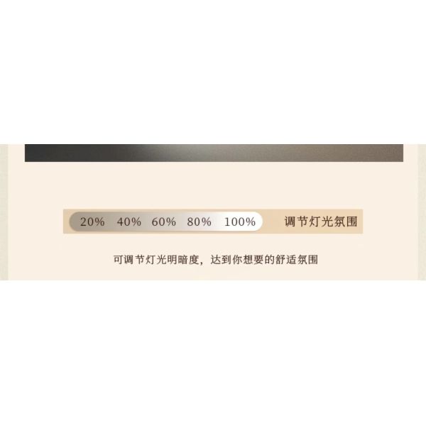 Bathroom Mirror Intelligent Luminous Wall Mirror Circular Makeup Mirror with Light (WH-MR-104)