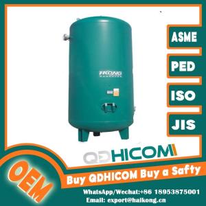 Air Flow Balancing Vertical Air Receiver Tank Epoxy Coated For Industrial Tools
