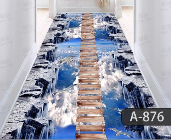 Grass mat 3D can be cut mat door entry corridor corridor stairway long home Commercial Floor Mat