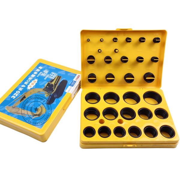  Excavator Seal Kits E320 E312 NBR90 Distributing Valve Hydraulic Pump Tubing Connector