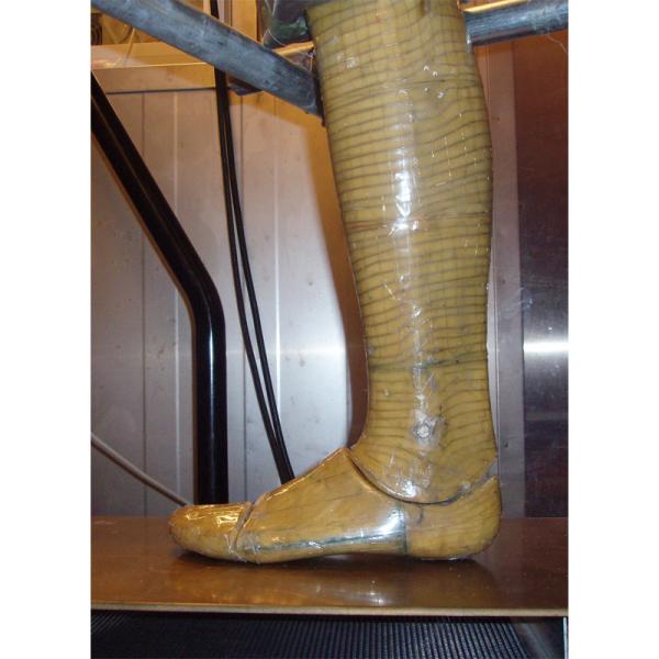 Système de test de la chaleur du corps, de la transpiration, du mouvement des pieds, des chaussures, mesure du confort