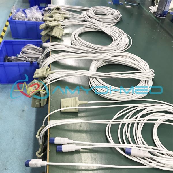 Adult Finger Clip SpO2 Sensor Philips MP40 VM8 8 Pin Surgical Supplies