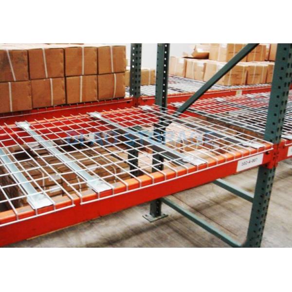 Industrial Channel Warehouse Storage Metal Steel Galvanized Wire Mesh Deck Rack
