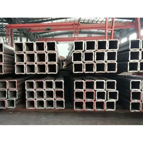 Stock Tubular 2X4 Rectangular Steel Square Tube Black Iron Black Q195 Iron Bi Pipe Rhs Tube For Building
