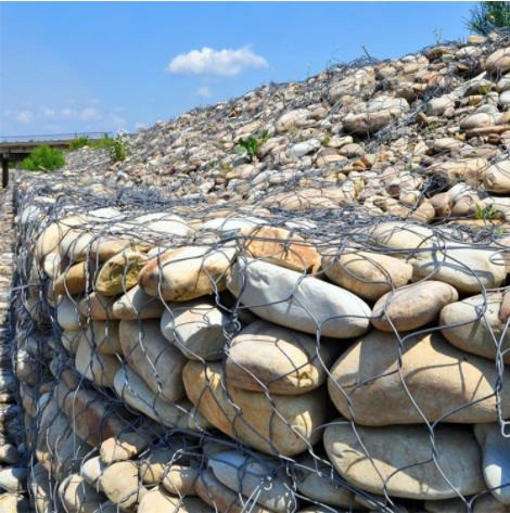 Гальванизировало подпорной стенки коробки Gabion ячеистой сети железной проволоки/Pvc покрыло блоки 1mx1m