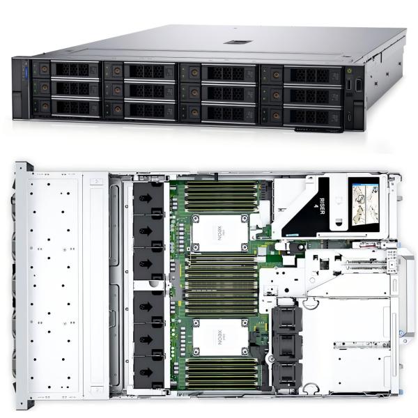 8 PCIe SATA Enterprise Dell Poweredge Server R750 800W-2400W