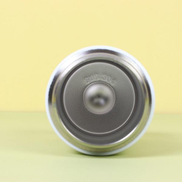 12 oz Sublimación en blanco Sippy Cup Sublimación Tumblers para niños Acero inoxidable aislado Botella de agua para niños con tapa y mango de paja a prueba de fugas