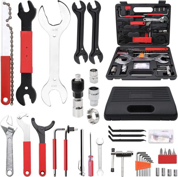 Bike Repair Tool Kit - 16 in 1 Bicycle Multitool Mountain Bike Tool Cycling Maintenance, Bike Hex Key Wrench