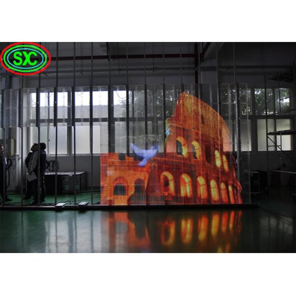 Waterproof Outdoor Rental Screen Video IP65 HD P3.91 Transparent LED Screen