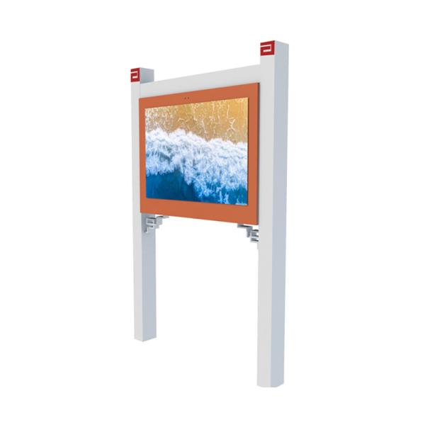 Android Standing Lcd Advertising Display , Digital Display Touch Screen Kios