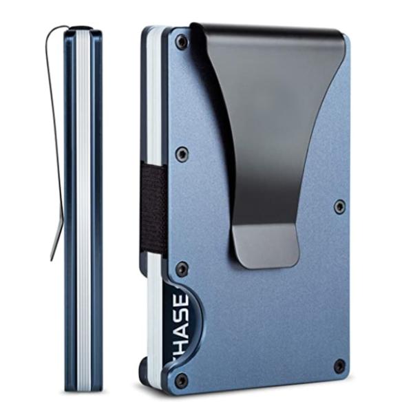 Reusable RFID Blocking Aluminium Card Holder/Smart Metal Slim Men Wallets/Minimalist Aluminum Wallet