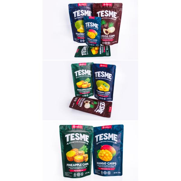 Изготовленная на заказ на фабрике BRC перезапечатываемые пластиковые орехи сухие фрукты упаковочные мешки стойкие сумки 750г