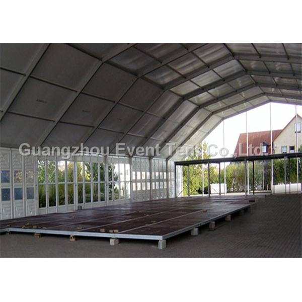 Outdoor Aluminum Arch Commercial Canopy Tent white For Gymnasium / Trade Show