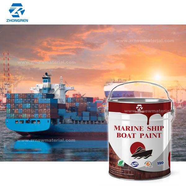UV Resistant Anti Rust Paint Long Lasting Marine Boat Paint Eviromental Friendly