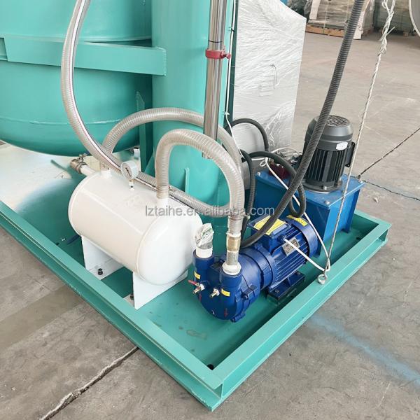 Hydraulic Lifting Vacuum Dissolver Electric Heating Jacketed Tank For Chemical Mixing