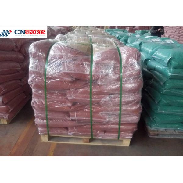 IAAF Running Track flooring Sports Playground Surfacing EPDM Rubber Granules