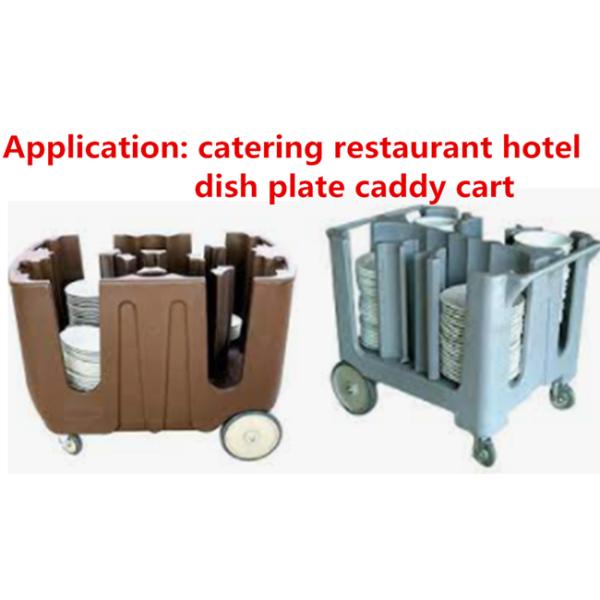 10 Inch Caster Wheel For Mobile Dish Caddy Storage Cart