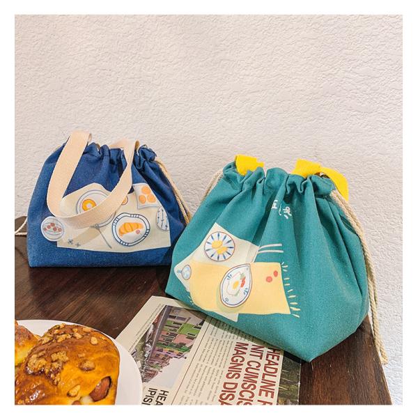 дети Bentgo сумки обеда Drawstring 600D Оксфорда портативные изолировали сумку обеда