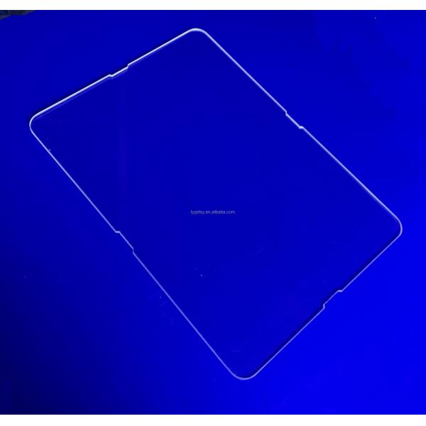 High Temperature Resistant Corrosion Resistant 99.99% Purity Quartz Glass Plate for Optical Windows