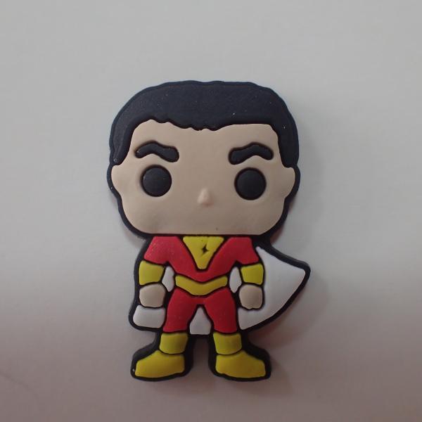 Crachá de borracha do silicone da forma do personagem de banda desenhada do remendo do PVC do logotipo do relevo