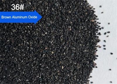 Sandblasting Brown Aluminium Oxide Blasting Media Abrasive Blasting Media Grit Size 36#