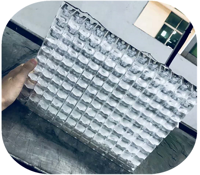 Машина льда компрессора 580W Secop хладоагента R404A охлаженная водой