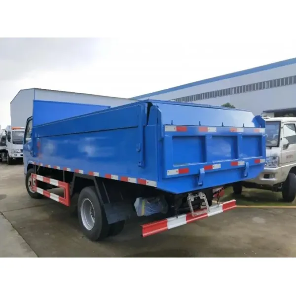 5ton 120HP Sealed Dump Truck For Waste Transport