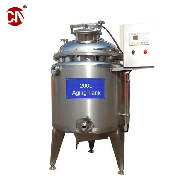 Electric Milk Storage Stainless Steel Tanks for ISO Certified Aging Tank and Production