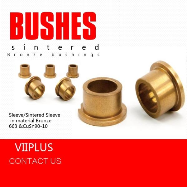 Tin Bronze Bush Bearing Bronze SAE 660 Solid Lubricant Casting