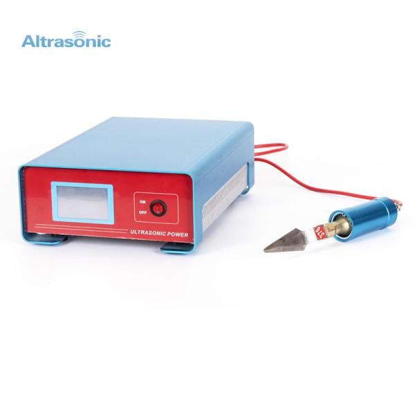 24Khz Ultrasonic Cutting Machines Cutter To Cut Leather Plastics PP PVC
