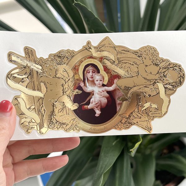 Custom Private Gold Hot Stamping Embossed Logo Candle Jar Sticker Labels Waterproof Perfume Bottle Labels Sticker