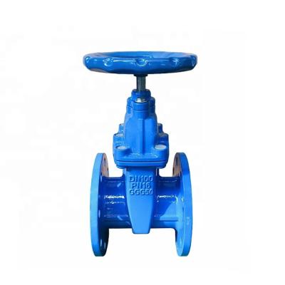 150-2500 Pressure DI Gate Valve API 598 Class Flanged End Blue