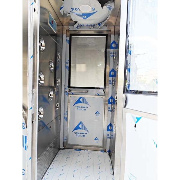 Cleanroom Stainless Steel Air Shower High Performance Solution For Clean Room Standards