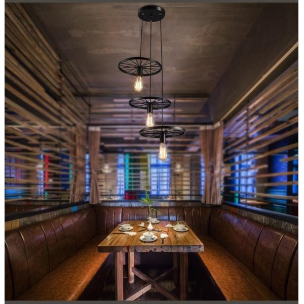 Black Loft Style industrial pendant lights for Bar Kitchen Coffee Shop Decoration (WH-VP-07)