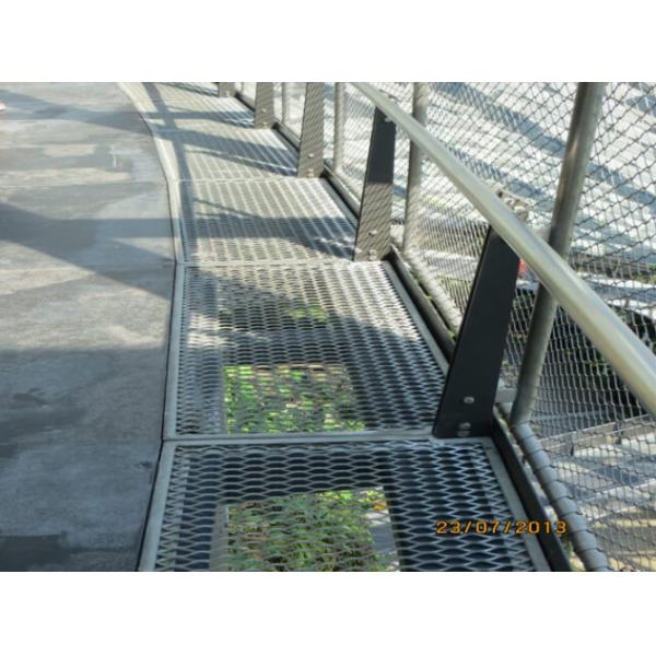 Сверхмощный расширенный подиум металла скрежеща покрытие цинка 500g/sqm ASTMA36