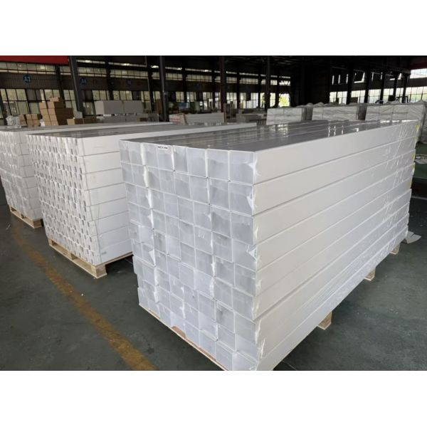 UV resistance Pvc Cross Pvc Ranch Rail Fence  4ft 5ft High
