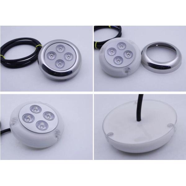 316 Stainless Steel IP68 Waterproof Marine Boat Underwater Lights Puck Lights