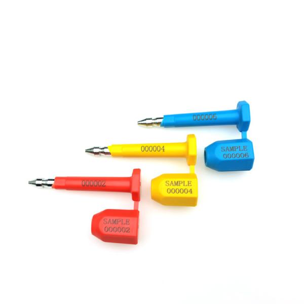 Secure Cargo with 8.0mm Bolt Diameter High Security Container Barrier Bolt Seal