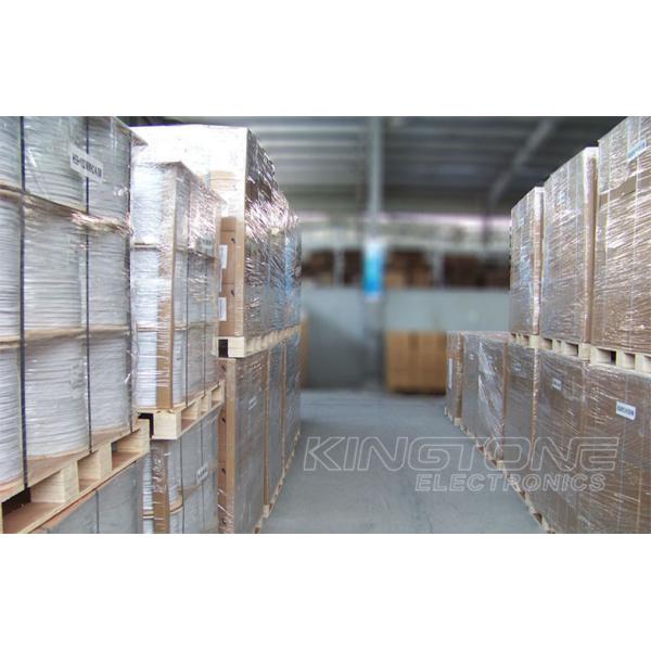 18 AWG BC 95% BC Braid RG6U PVC 75 Ohm Coaxial Cable , CMR Siamese Cable for Ethernet