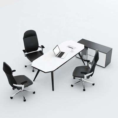 Escritório de escritório e cadeira de pessoa moderna móveis elegantes para o espaço de trabalho do gerente