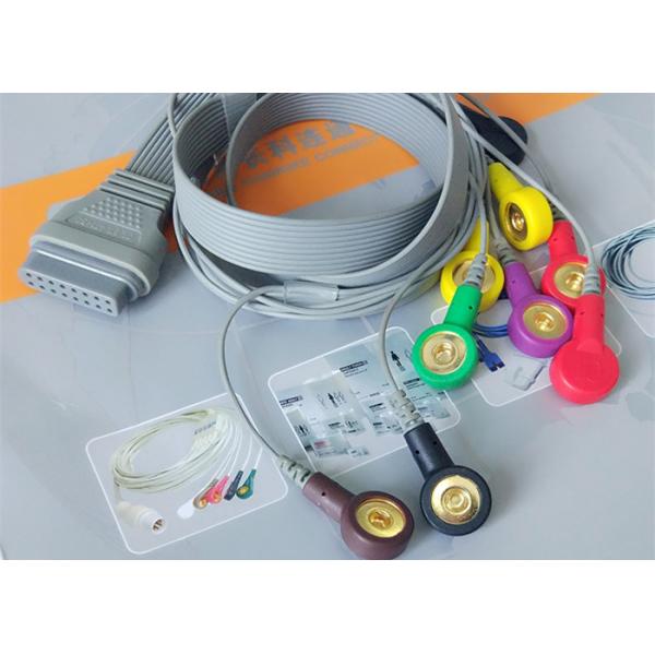 10 Leads ECG Monitor Cable For Hospital Medical Care BI holter Recorder