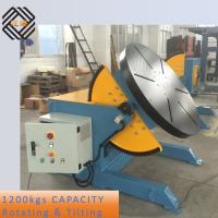 Posicionador rotativo de soldagem de grau industrial WP-100 com chuque para flanges de tubos