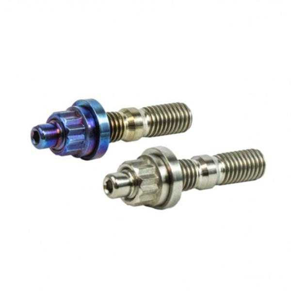 Racing M10 Titanium Exhaust Manifold Studs Nut Kit