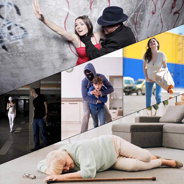 Emergency Safety Personal Keychain Alarm For Women Elderly Self Defense 9.1 Ounces