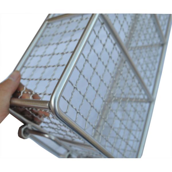 Stainless Steel Metal Wire Basket for fruit washing / frying /steaming