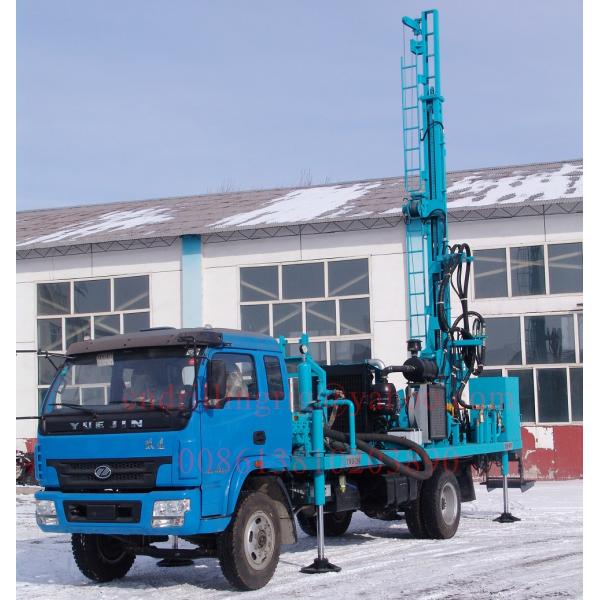 Буровая установка водяной скважины легкой тележки установленная, буровое оборудование скважины водяной скважины