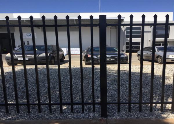 Square picket 25mm x 25mm 2 rail 40mmx40mm x 1.5mm H1200mmXW2450mm Hercules Fence