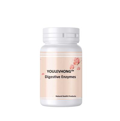 Suplemento de enzimas à base de plantas para o melhor desempenho digestivo (200 cápsulas) Enzimas digestivas