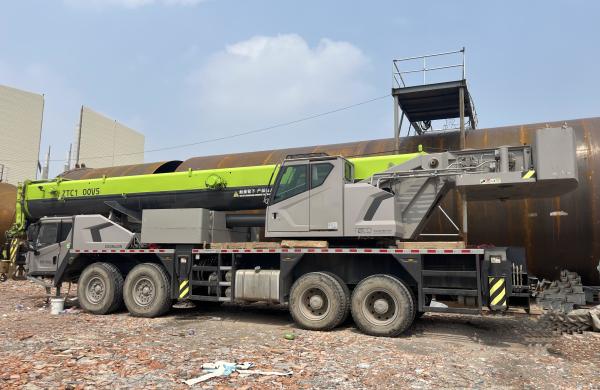 2023 Zoomlion Used Truck Crane ZTC1000 Main Boom 63m Jib 11/18.6 Counterweight 20t Weichai