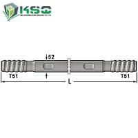 Hollow Self Drilling core Threaded Drill Rod rock drill Rod Wrench Flat 45mm